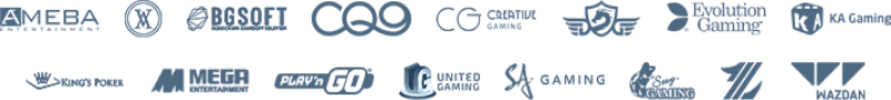 WINPH game and software partner brands