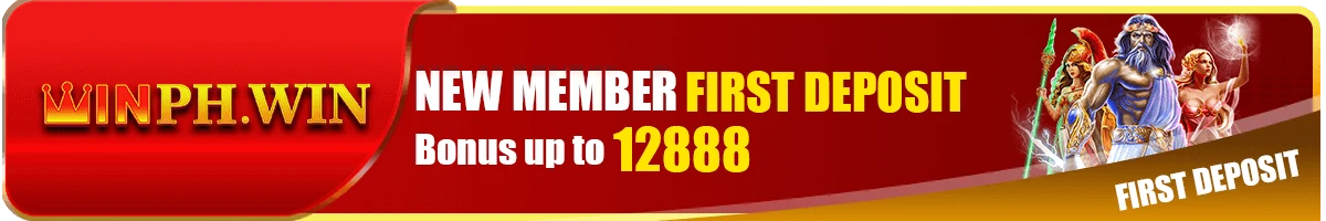 WinPH VIP new member first deposit bonus up to ₱12,888