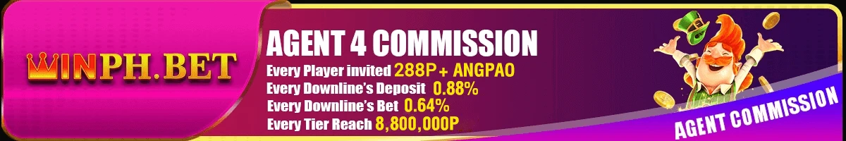 WinPH VIP agent commission — four lifetime invite rewards