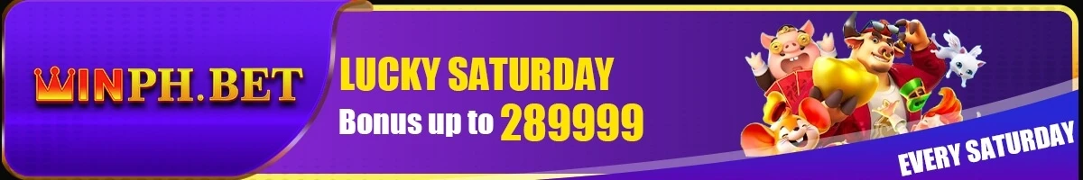 WinPH VIP Lucky Saturday bonus up to ₱289,999