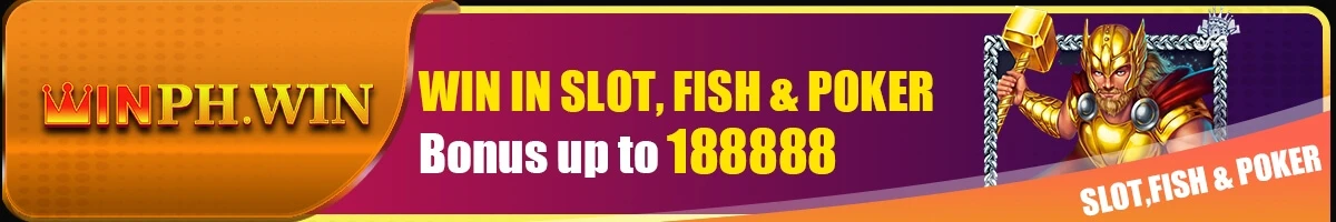 WinPH VIP win bonus up to ₱188,888 on slot, fish and poker