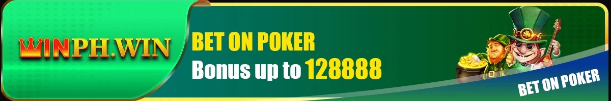 WinPH VIP poker bet bonus up to ₱128,888